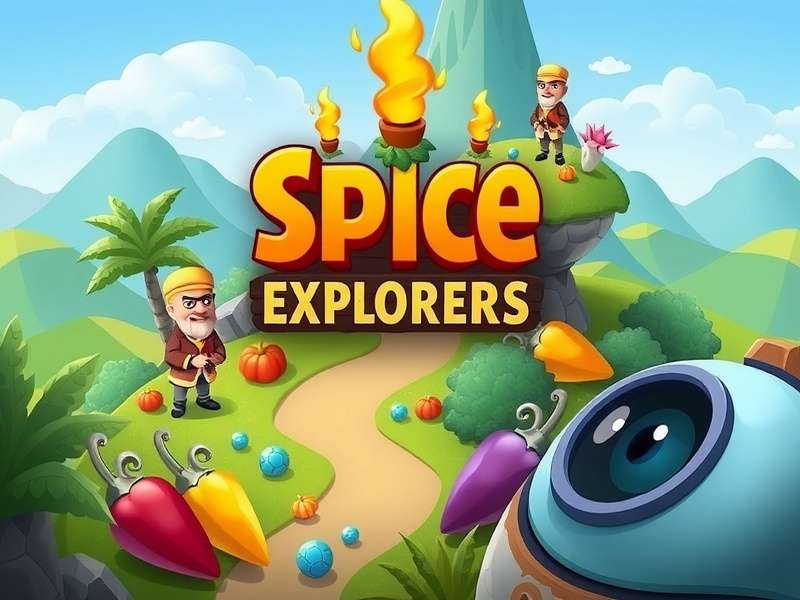Spice Explorers Game Download Screen